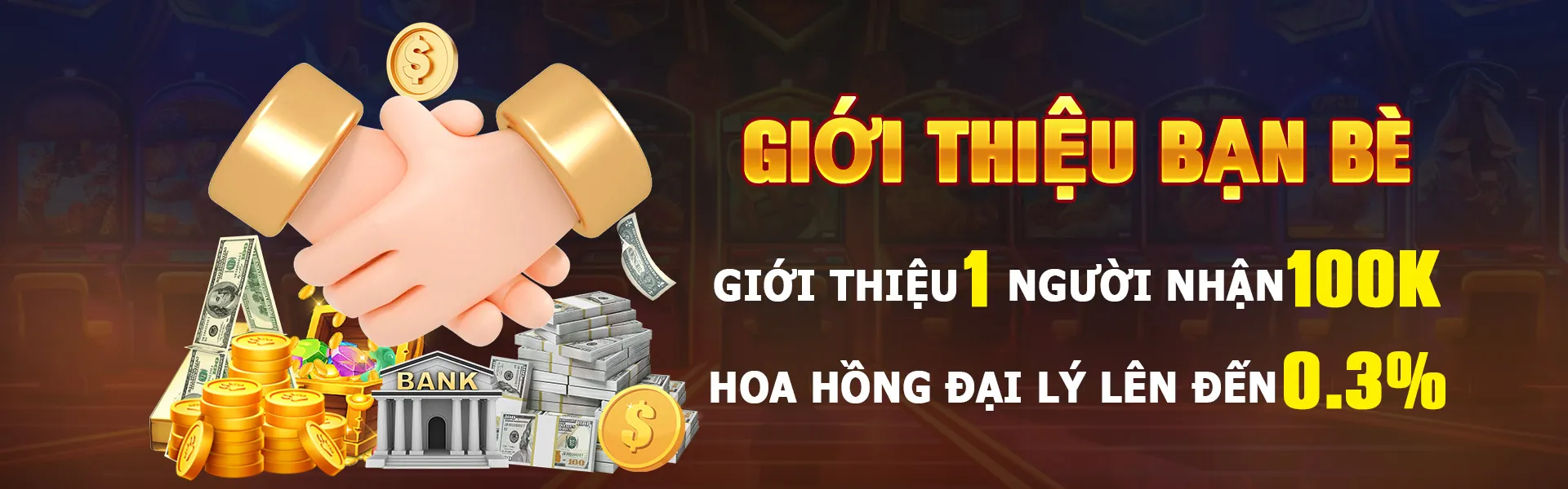 Hình ảnh chính Lucky8882, bàn Baccarat và máy Slots
